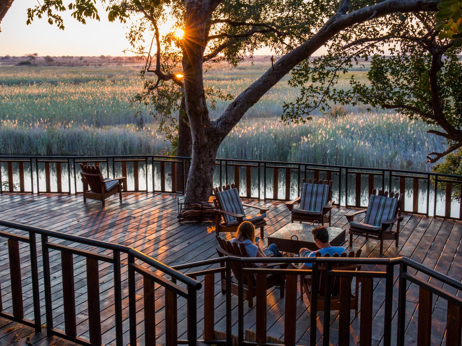Treehouse deck